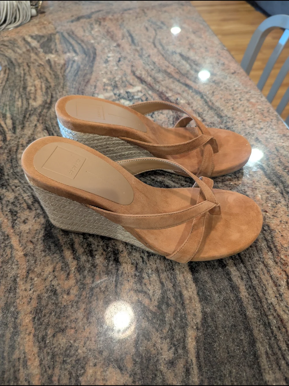 Brown Suede Dolce Vita Espadrille Wedge